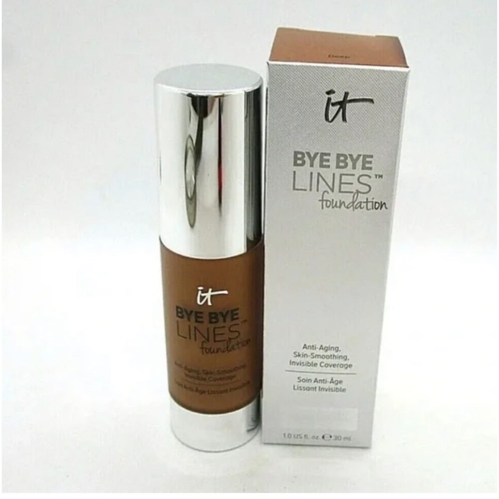 💎 it Cosmetics Bye Bye Lines Foundation Anti-Aging Skin Smoothing Deep